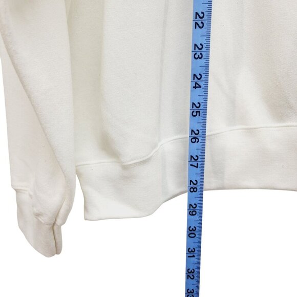 Merry Christmas Unisex with baby grinch White ugly Sweatshirt Size L New - Picture 6 of 8